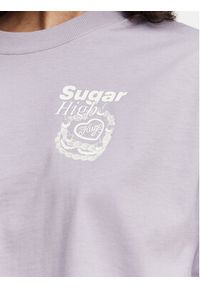 Hugo - HUGO T-Shirt Tee 50560772 Fioletowy Oversize. Kolor: fioletowy. Materiał: bawełna #2