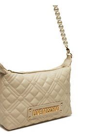 Love Moschino - LOVE MOSCHINO Torebka JC4304PP0LLA0110 Beżowy. Kolor: beżowy. Materiał: skórzane