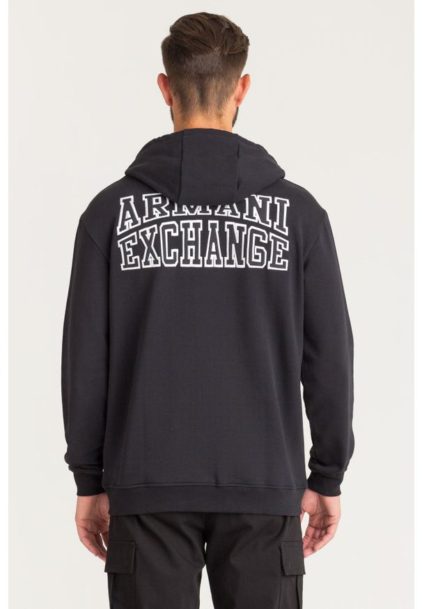 Armani Exchange - BLUZA ARMANI EXCHANGE. Typ kołnierza: kołnierzyk stójkowy, kaptur. Styl: klasyczny