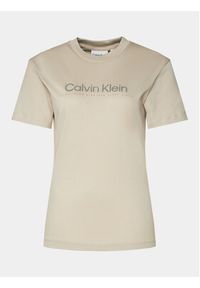 Calvin Klein T-Shirt Graphic K20K206753 Szary Regular Fit. Kolor: szary. Materiał: bawełna #4