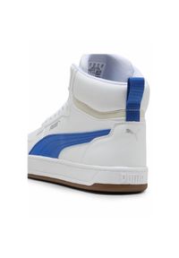 Puma - Sneakersy Caven 2.0 Mid PUMA White Vivid Blue Gum Beige. Kolor: biały, wielokolorowy, beżowy, niebieski. Materiał: guma. Sezon: lato