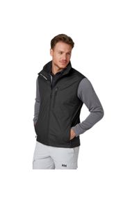 Kamizelka trekkingowa męska Helly Hansen Crew Vest. Kolor: czarny. Materiał: poliester. Sport: turystyka piesza #2