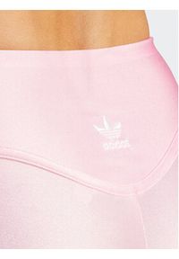 Adidas - adidas Legginsy 3-Stripes IP0657 Różowy Slim Fit. Kolor: różowy. Materiał: syntetyk
