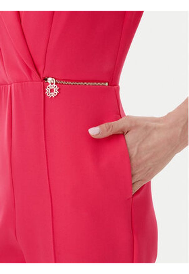 Rinascimento Kombinezon CFC0123770003 Różowy Regular Fit. Kolor: różowy. Materiał: syntetyk