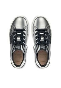 Geox Sneakersy J Kathe J36EUH 000NF C1007 M Srebrny. Kolor: srebrny. Materiał: skóra #6