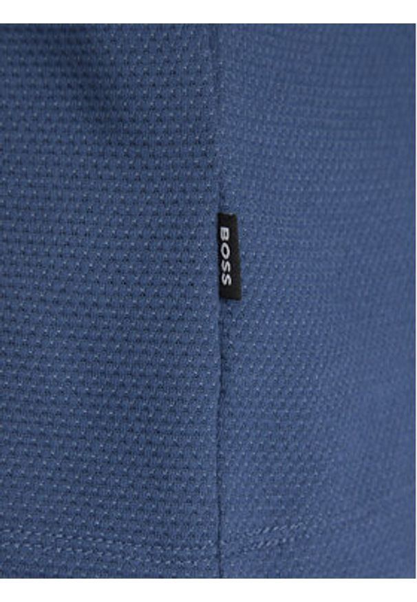BOSS T-Shirt Tiburt 240 50452680 Niebieski Regular Fit. Kolor: niebieski. Materiał: bawełna