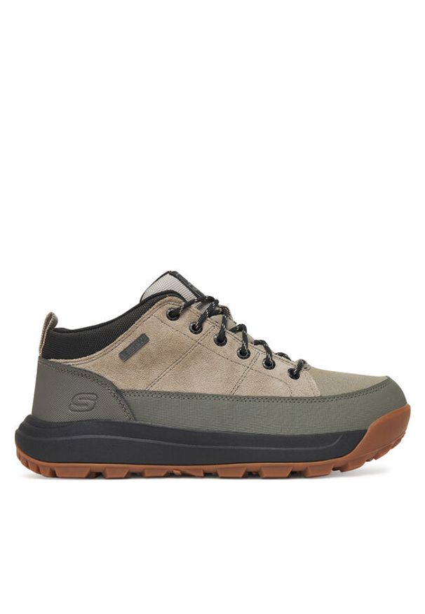 skechers - Skechers Trekkingi Cambert 210900 CMNT Szary. Kolor: szary. Materiał: skóra. Sport: turystyka piesza