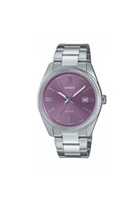 Casio Zegarek MTP-1302PD-6AVEF Srebrny. Kolor: srebrny