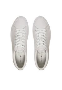 TOMMY HILFIGER - Tommy Hilfiger Sneakersy Hi Vulc Street Low FM0FM05312 Biały. Kolor: biały. Materiał: skóra