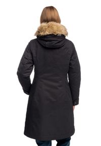 Płaszcz przeciwdeszczowy damski Marmot Chelsea Coat. Kolor: czarny. Materiał: puch