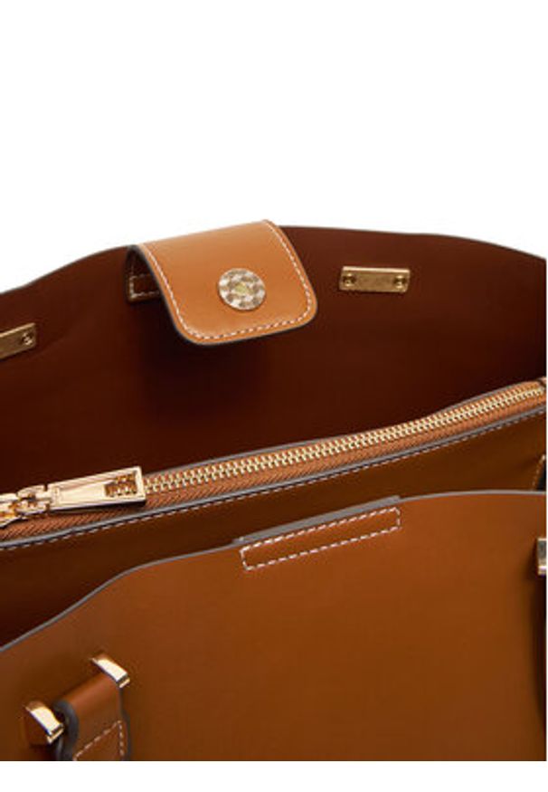 Aldo Torebka Korer 13933737 Brązowy. Kolor: brązowy. Materiał: skórzane