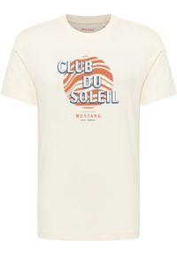 Męski T-Shirt Mustang Style Austin Whisper White 1016278 2013 #6