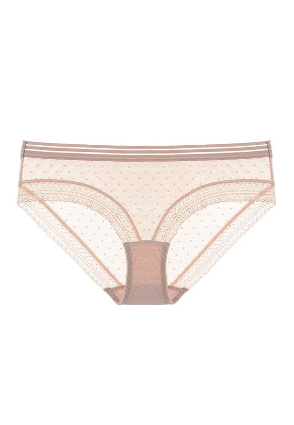 Intica - Biodrówki oddychające z elastycznego materiału na co dzień Kaylyn. Kolor: beżowy. Materiał: materiał