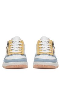 Rieker Sneakersy M5520-91 Biały. Kolor: biały. Materiał: syntetyk, materiał