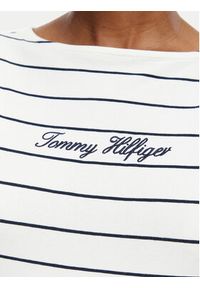 TOMMY HILFIGER - Tommy Hilfiger Top Classic WW0WW50947 Biały Regular Fit. Kolor: biały. Materiał: bawełna #2