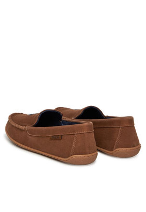 Polo Ralph Lauren Mokasyny 843969017003 Brązowy. Kolor: brązowy. Materiał: materiał