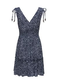 only - ONLY Sukienka letnia Fernanda 15373070 Granatowy Regular Fit. Kolor: niebieski. Materiał: wiskoza. Sezon: lato #2
