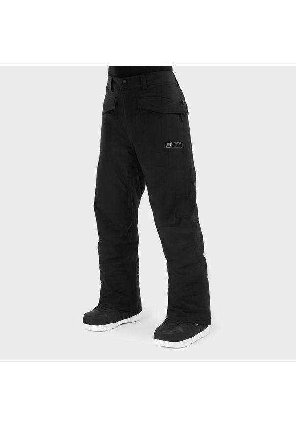 SIROKO - Spodnie snowboardowe premium męskie Ultimate Nordic. Kolor: czarny. Technologia: Primaloft. Sezon: zima. Sport: snowboard