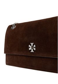 Tory Burch Torebka Kira Turnlock Suede Shouldr Bag 169176 Brązowy. Kolor: brązowy. Materiał: zamszowe, skórzane #2
