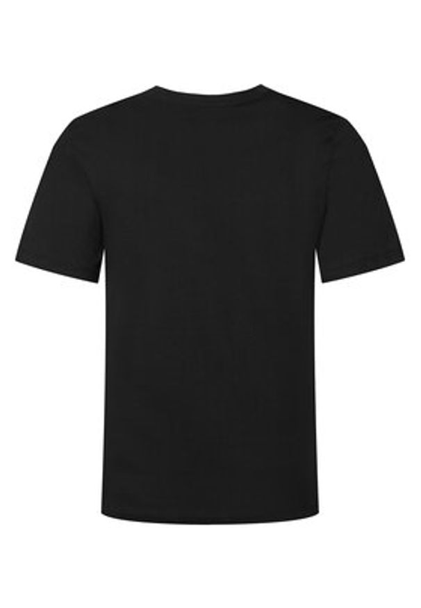 Jack & Jones T-Shirt Jjecorp Logo 12137126 Czarny Slim Fit. Kolor: czarny. Materiał: bawełna
