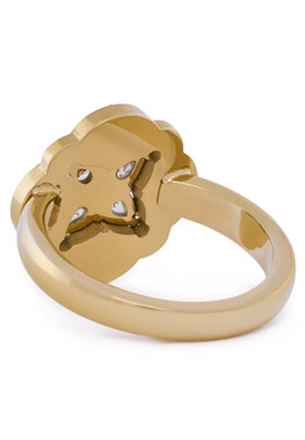 Guess Pierścionek JUBR05 506JW Złoty. Materiał: metalowe. Kolor: złoty