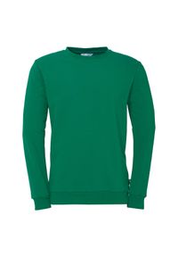 UHLSPORT - Bluza Uhlsport Essential. Kolor: wielokolorowy, niebieski, czarny, zielony. Materiał: prążkowany. Wzór: napisy. Sport: piłka nożna #1