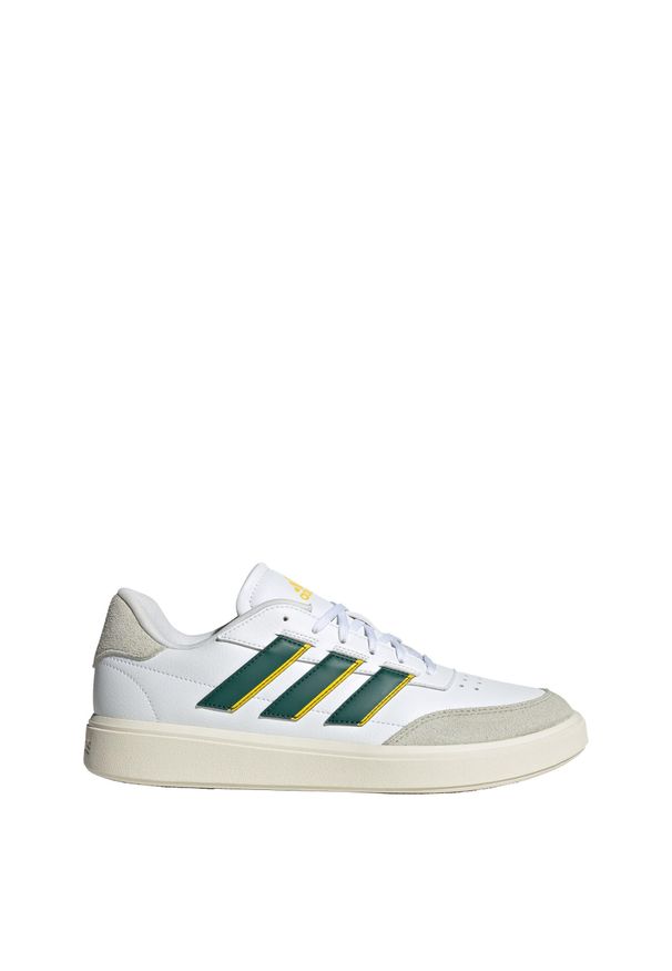Adidas - Buty Courtblock. Okazja: na co dzień. Kolor: zielony, biały, wielokolorowy, żółty. Sport: turystyka piesza