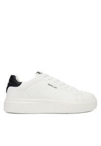 Replay - REPLAY Sneakersy GMZ7O .000.C0003L Biały. Kolor: biały. Materiał: skóra