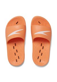 Klapki basenowe dla dzieci Speedo Slide. Kolor: biały, pomarańczowy, wielokolorowy #1