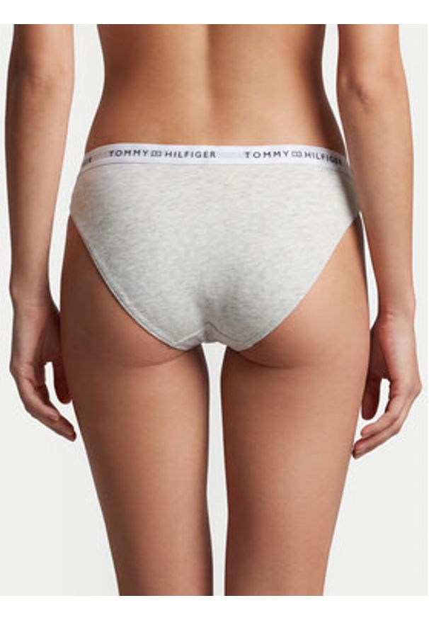TOMMY HILFIGER - Tommy Hilfiger Figi klasyczne UW0UW05876 Szary. Kolor: szary. Materiał: bawełna