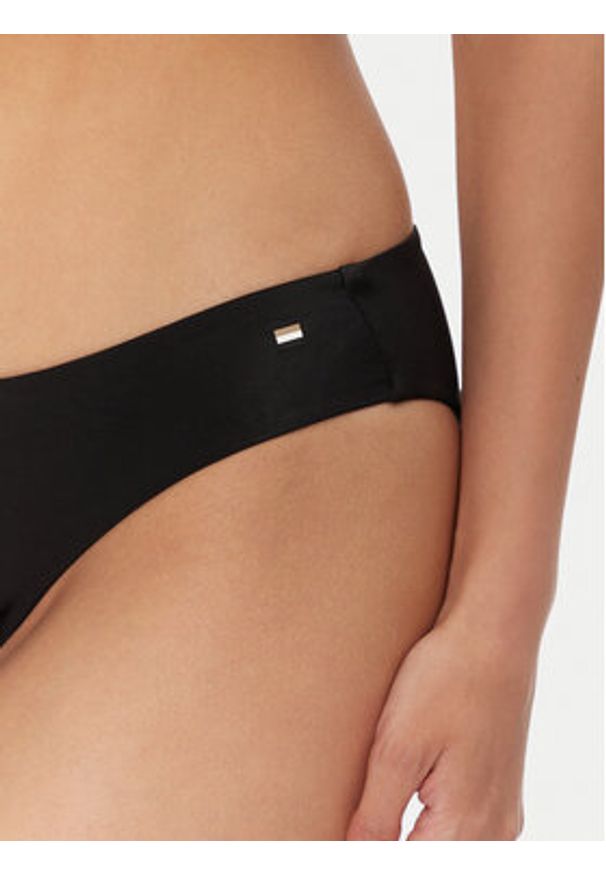 BOSS Dół od bikini 50535161 Czarny. Kolor: czarny. Materiał: syntetyk