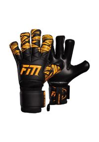 FOOTBALL MASTERS - Rękawice bramkarskie Invictus X Training. Kolor: czarny, pomarańczowy, wielokolorowy. Sport: piłka nożna #1