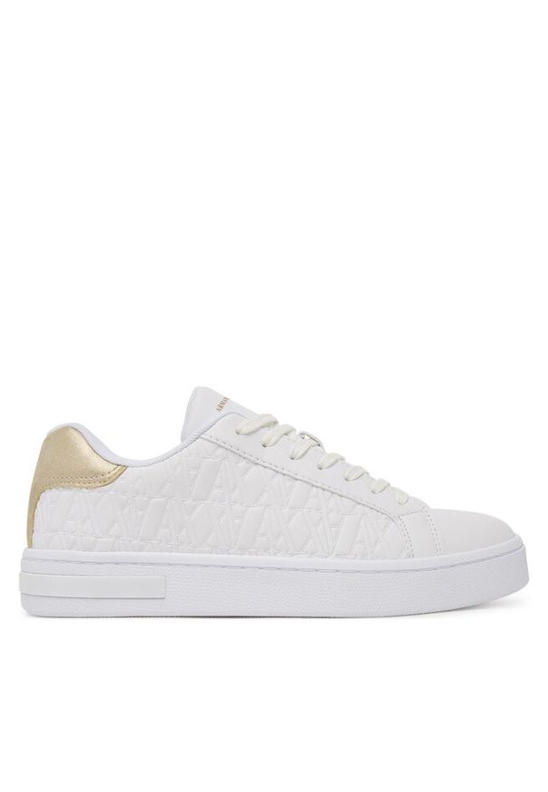 Sneakersy Armani Exchange. Kolor: biały
