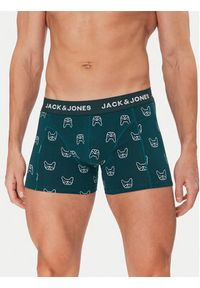 Jack & Jones - Jack&Jones Komplet 3 par bokserek Denim Dog 12275817 Kolorowy. Materiał: bawełna. Wzór: kolorowy #4