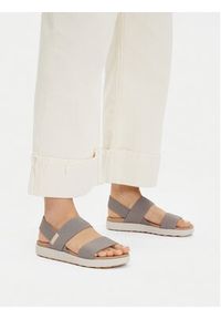 keen - Keen Sandały Elle Backstrap 1027160 Beżowy. Kolor: beżowy. Materiał: materiał #2