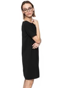 Tom Tailor - TOM TAILOR O-SHAPE DRESS DAMSKA SUKIENKA 5018496.00.75 COL. 2999. Długość rękawa: krótki rękaw. Typ sukienki: proste. Styl: klasyczny, elegancki #6