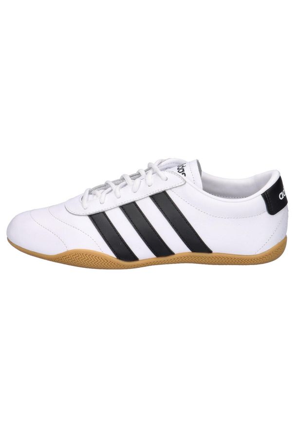 Adidas - Buty ADIDAS GRAND COURT LO Biały. Kolor: biały. Materiał: tkanina, skóra. Styl: sportowy