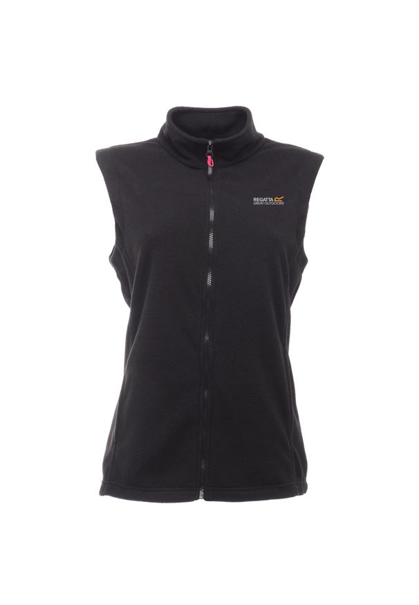 Regatta - Kamizelka Damska Sweetness II. Kolor: czarny. Materiał: polar. Styl: sportowy. Sport: turystyka piesza