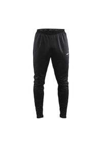 Spodnie treningowe męskie Craft Evolve Slim. Kolor: czarny. Materiał: dresówka. Sport: fitness #1