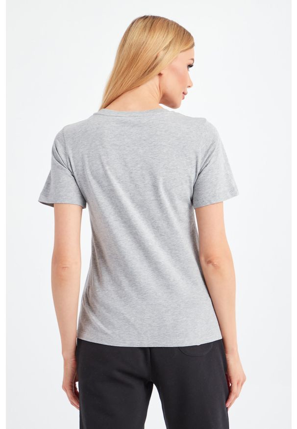 Trussardi Jeans - T-SHIRT TRUSSARDI. Okazja: na co dzień. Materiał: materiał. Styl: casual