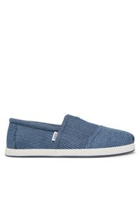Półbuty Toms. Kolor: niebieski