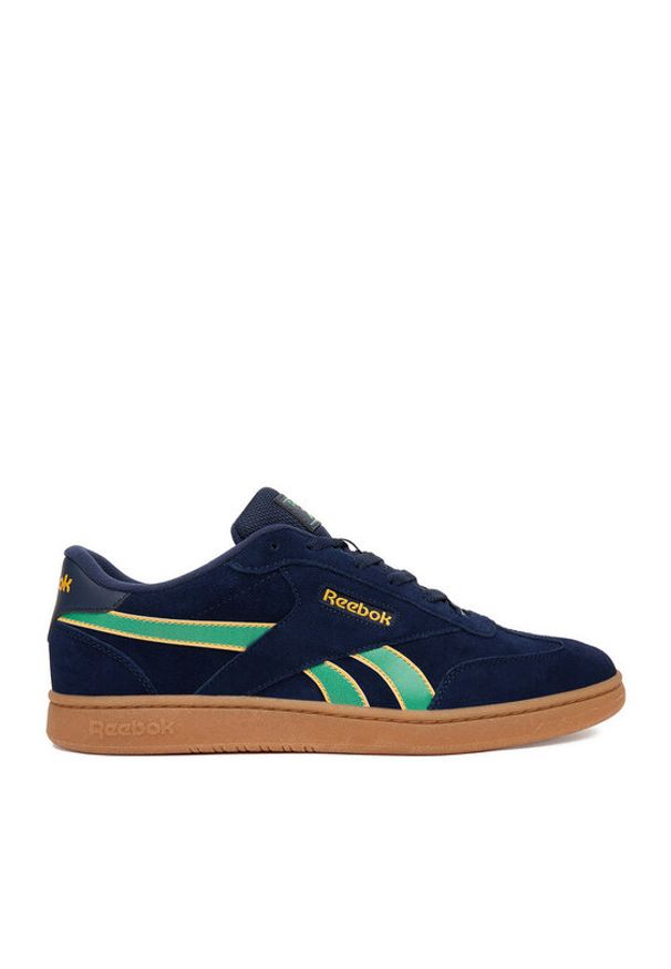Reebok Sneakersy CEO-FORTE LOUNGER AR30252M-DCG Granatowy. Kolor: niebieski. Materiał: zamsz, skóra