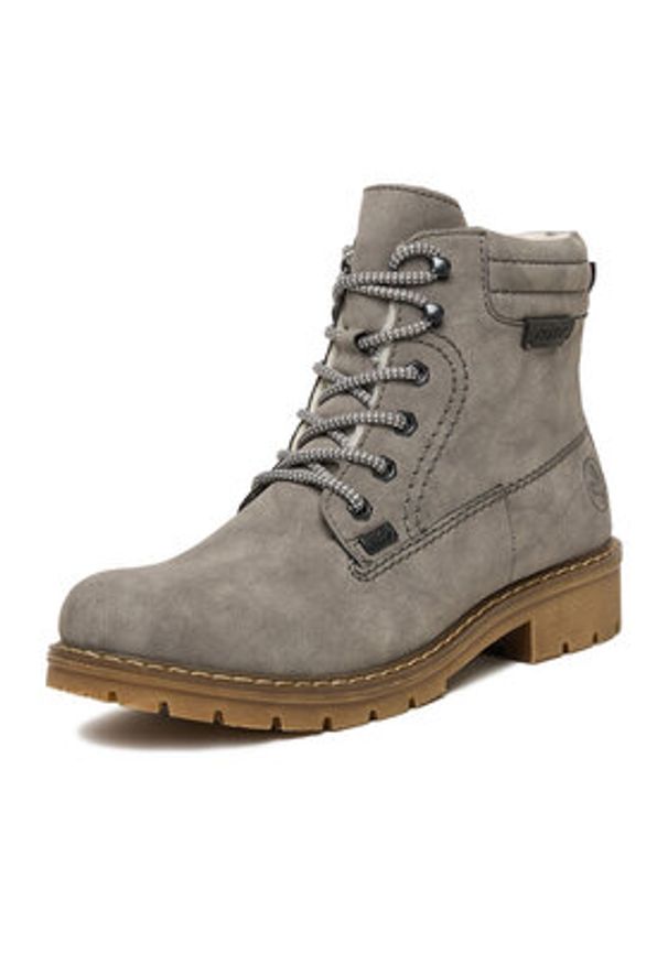 Rieker Trzewiki CEO-Y9125-40 Szary. Kolor: szary. Materiał: materiał