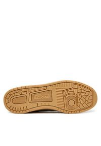Adidas - adidas Sneakersy Rapid Court Mid Winterized JR0184 Zielony. Kolor: zielony. Materiał: skóra