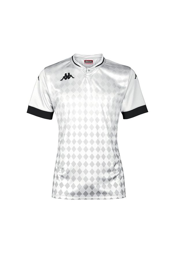 Jersey Kappa Bofi. Kolor: czarny, wielokolorowy, biały. Materiał: jersey. Sport: fitness, piłka nożna