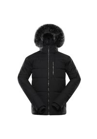 ALPINE PRO - Kurtka uniwersalna męska Alpine Pro Pro Lode. Typ kołnierza: kaptur. Kolor: czarny. Materiał: syntetyk. Sport: turystyka piesza #1