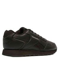 Buty do chodzenia damskie Reebok Glide. Kolor: czarny. Materiał: guma, skóra, tkanina, materiał, syntetyk. Szerokość cholewki: normalna. Sport: turystyka piesza