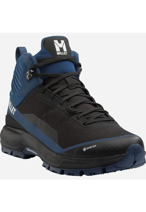 Buty trekkingowe męskie Millet Wanaka Mid GTX. Kolor: czarny, wielokolorowy, niebieski