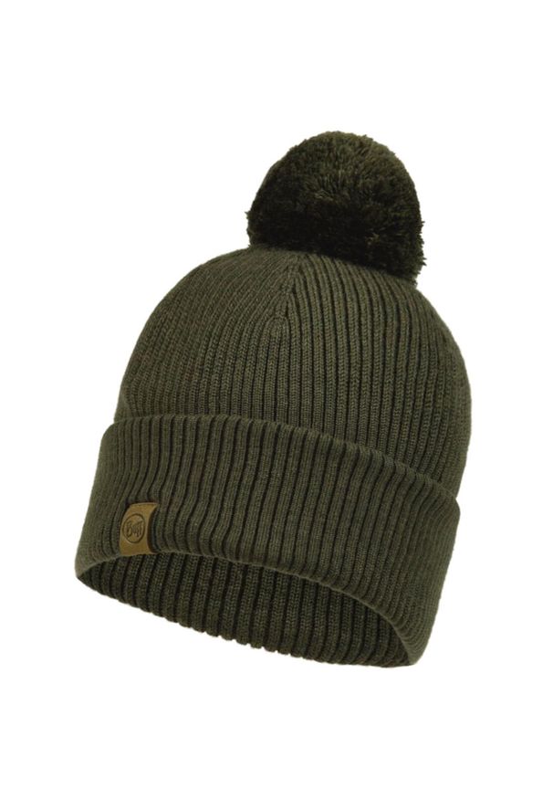 Czapka dla dorosłych Buff Lifestyle Adult Knitted Hat TIM Merino. Kolor: zielony. Sezon: zima. Styl: sportowy