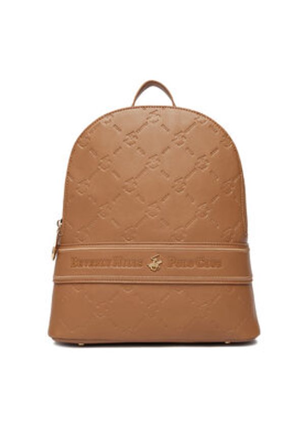 Beverly Hills Polo Club Plecak EO-BHPC-L-014-09 Brązowy. Kolor: brązowy. Materiał: materiał